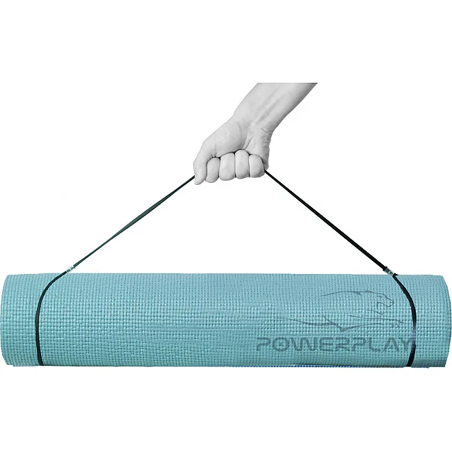 Коврик для йоги POWERPLAY 4010 PVC Зеленый (173x61x0.6)