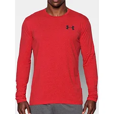 Чоловічий лонгслів Under Armour Vertical Wordmark Red