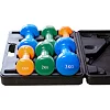 Набор гантелей в кейсе 12 кг. POWERPLAY 4118 Fitness Dumbells (2шт*1кг. 2шт*2кг. 2шт*3кг.)