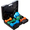 Набор гантелей в кейсе 12 кг. POWERPLAY 4118 Fitness Dumbells (2шт*1кг. 2шт*2кг. 2шт*3кг.)