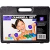 Набор гантелей в кейсе 12 кг. POWERPLAY 4118 Fitness Dumbells (2шт*1кг. 2шт*2кг. 2шт*3кг.)