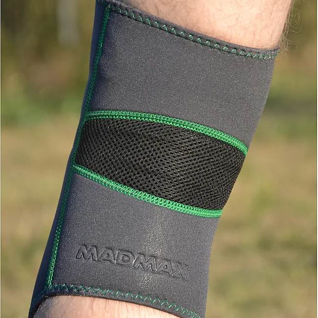 Наколенник-бандаж MADMAX MFA-294 Zahoprene Dark Grey/Green (1шт)