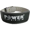 Пояс для становой тяги POWER SYSTEM PS-3250 Power Basic кожаный Black