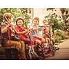 Самокат-каталка EZYROLLER Classic, черно-оранжевый