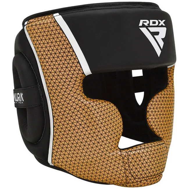 Шлем для бокса RDX Aura Plus T-17 Golden