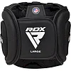Шлем для бокса RDX Aura Plus T-17 Golden