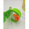 Спортивная бутылка CASNO 400 мл KXN-1195 Зеленая (Малыши-зверюшки) с соломинкой