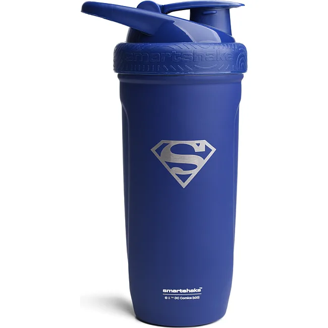 Спортивный шейкер SMARTSHAKE Reforce 900мл DC Superman
