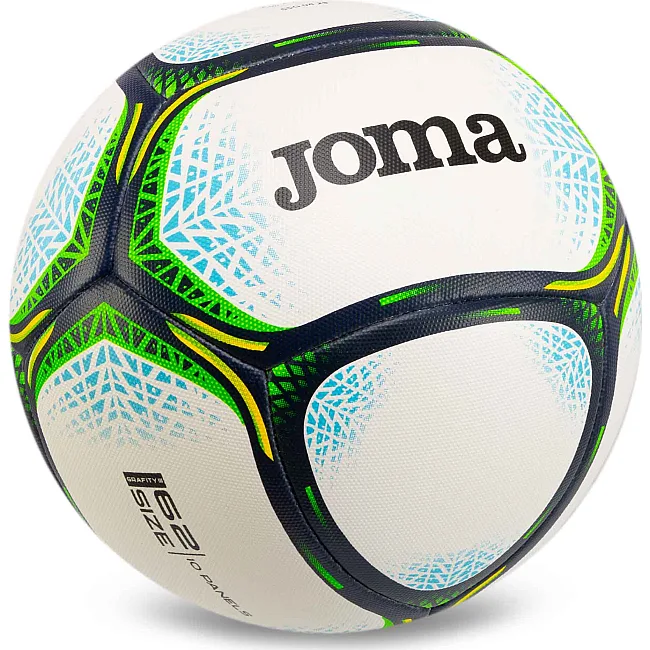 М'яч футзальний JOMA GRAFITY III 401730-203 №4 PU (Білий темно-синій)