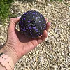 Массажный мяч PowerPlay PP-4350 Epp Massage Ball (d8) Черно/Фиолетовый