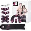 Електростимулятор м’язів ABS Master Pro Multi Set NN – чорно-фіолетовий