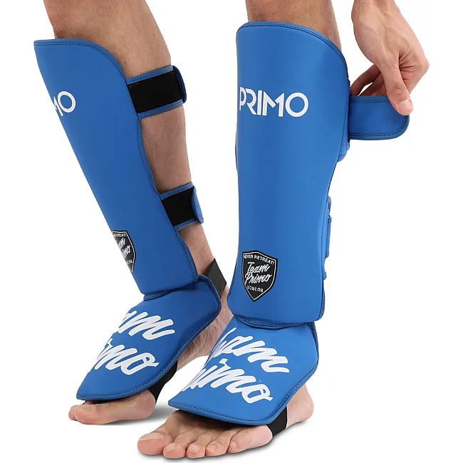 Защитные накладки на ноги Муай Тай, ММА, Кикбоксинг PRIMO REXION FAIRTEX BO-0284 (Черный)