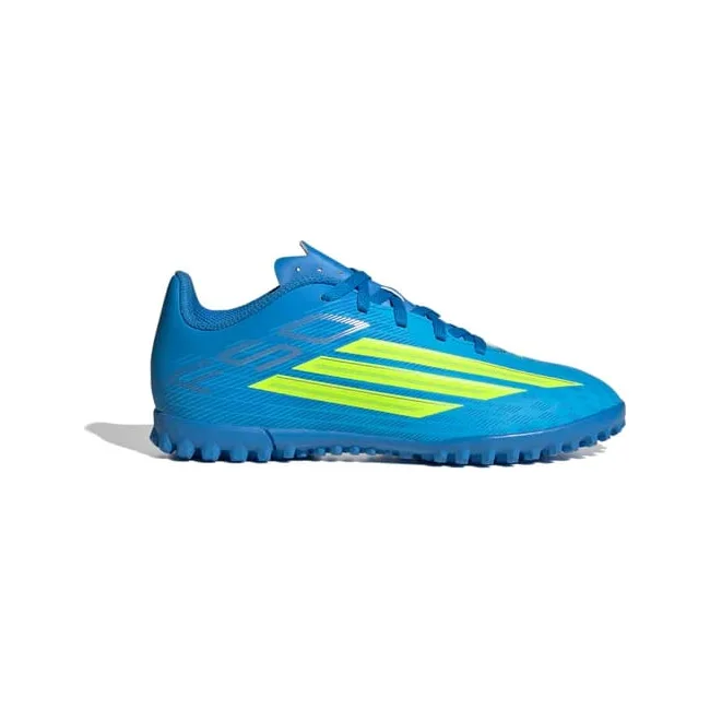 Сороконіжки дитячі ADIDAS F50 CLUB TF J блакитний, жовтий (для дітей)