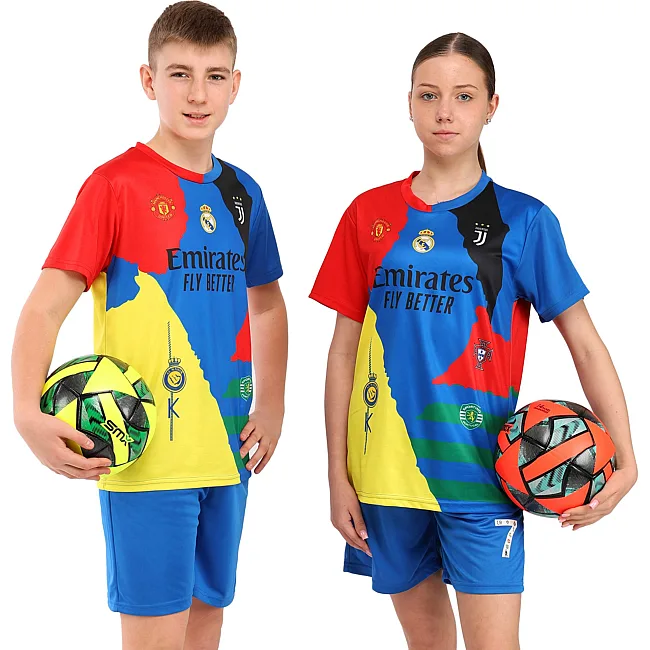 Дитяча футбольна форма RONALDO 7 SP-SPORT CO-7365 (Синій)