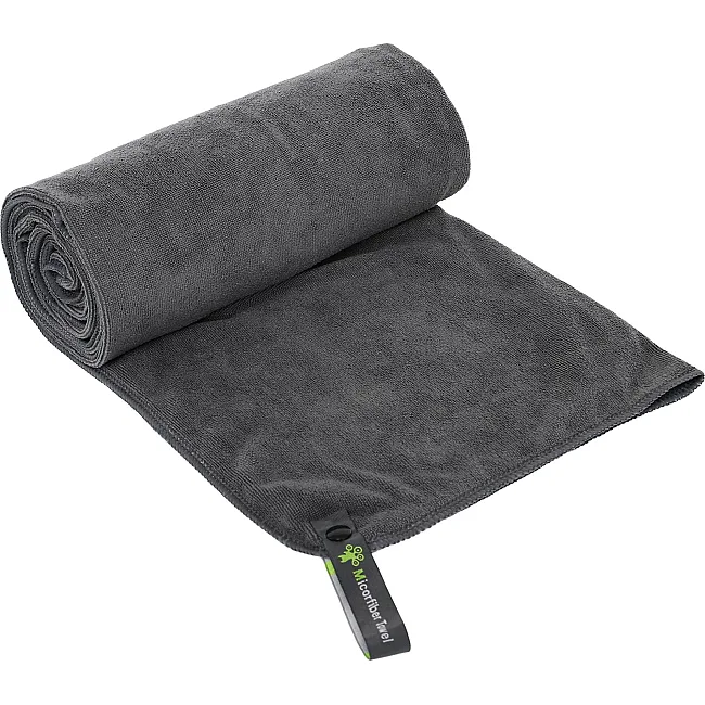 Спортивное полотенце из микрофибры в чехле TERRY TOWEL 4MONSTER T-EFT-150 (Серый)