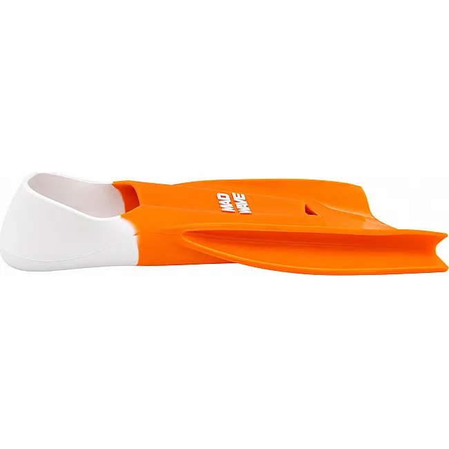 Короткие ласты для тренировок MADWAVE Propellor max M074305 (Оранжевый)
