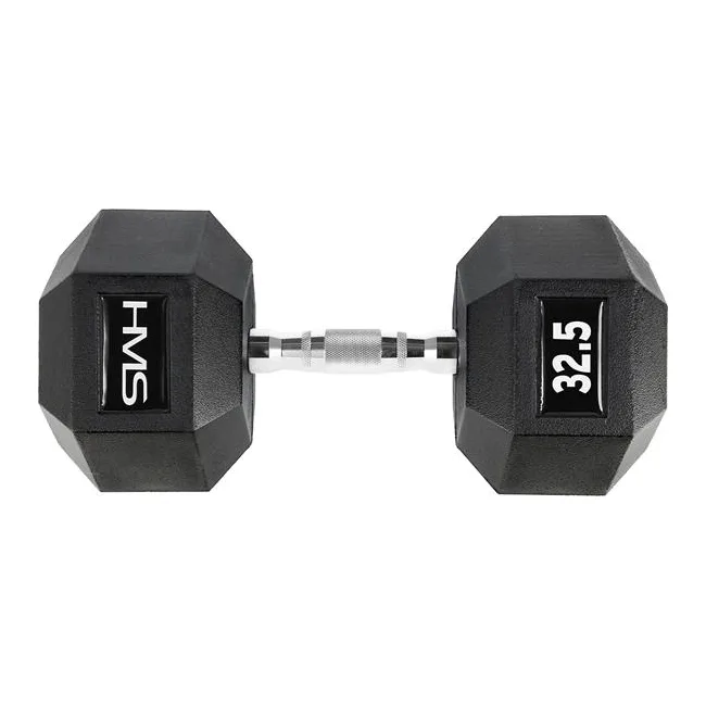 Гантель шестигранна HMS HEX PRO 32,5 кг