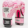 Боксерські рукавиці Leone GN329 HAKA White/Pink