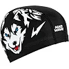 Шапочка для бассейна текстильная MADWAVE Husky M058301 (Черный)