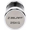 Гантель профессиональная стальная хромированная ZELART TA-7048-25 (Хром)