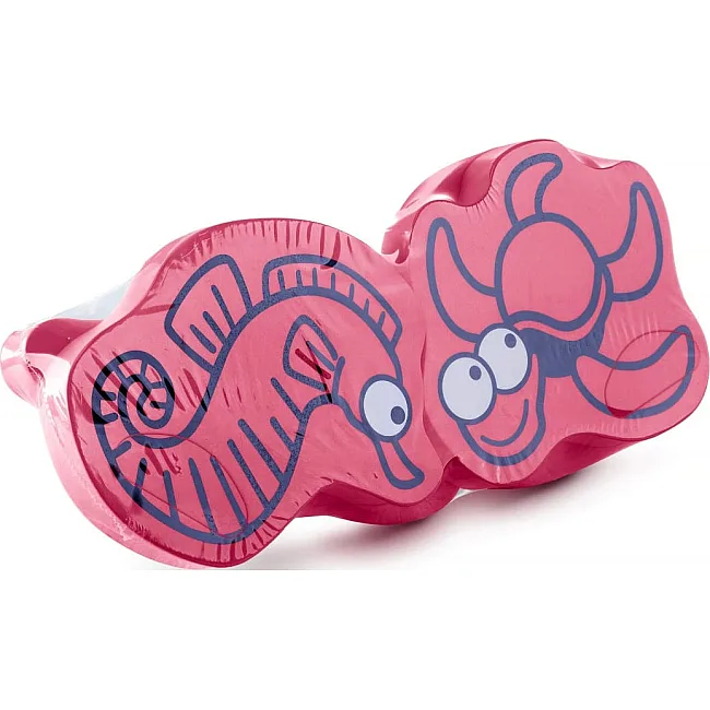 Набір дошок для плавання Aqua Speed KIDDIE FRIENDS Set 62740 червоний (для дітей) One Size