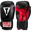 Боксерські рукавиці TITLE Classic Boxing Gloves Black/Red Large