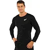 Лонгслив компрессионный спортивный JASON K-027 (Черный)
