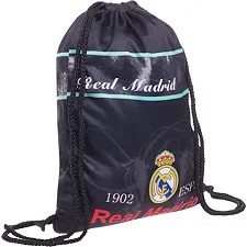 Рюкзак-мешок спортивный SP-SPORT GA-4433-6 REAL MADRID 39х49см (Черный-красный)
