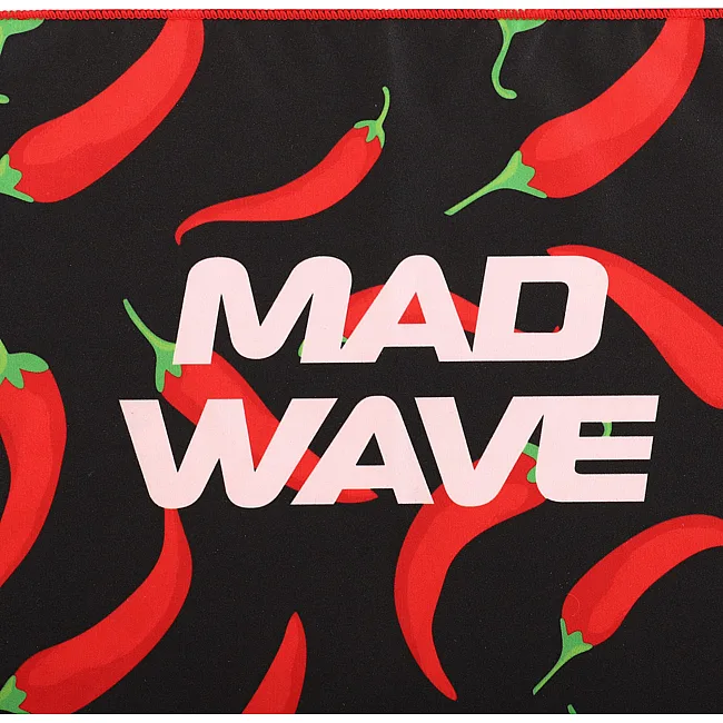 Спортивное полотенце
 из микрофибры MADWAVE
 SPICY M076304200W 140 см
х80см (Черный)