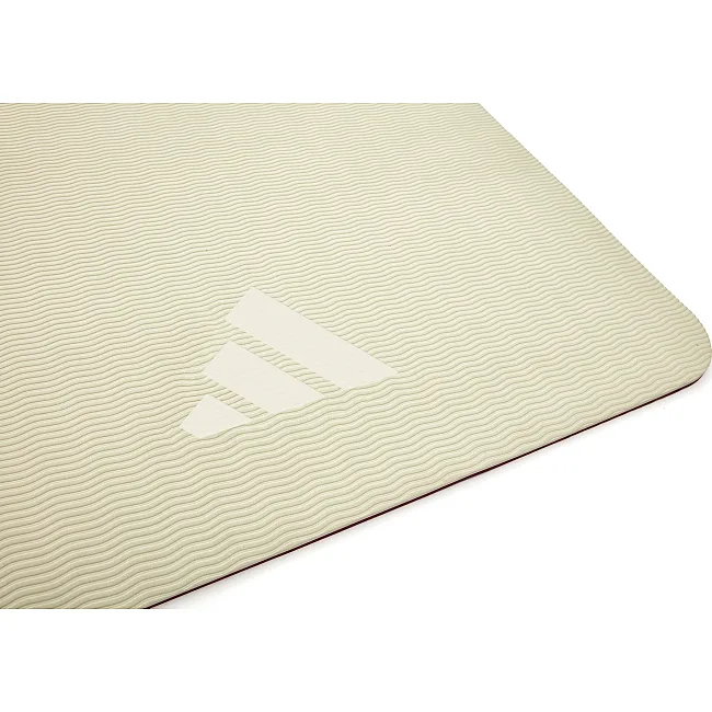 Килимок для йоги Adidas Double Sided Yoga Mat бежевий, темно-рожевий 176 х 61 х 0,6 см