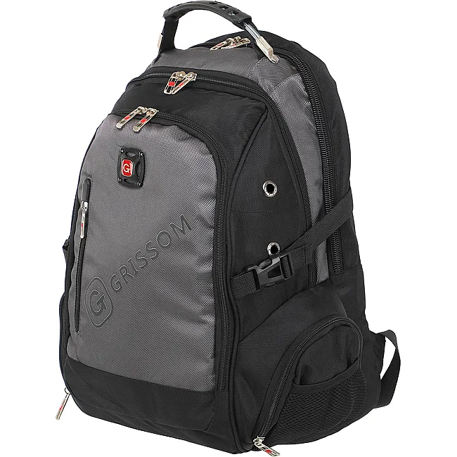 Городской рюкзак GRISSOM GA-6605 24л (Серый)
