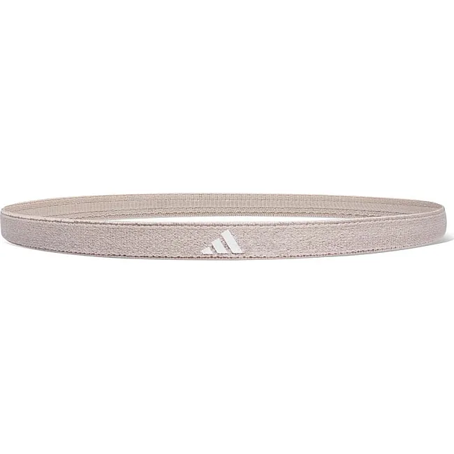 Повязки на голову женские Adidas Hairbands 3pk коричневый, бежевый, темно-коричневый