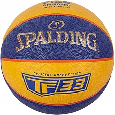 Мяч баскетбольный SPALDING TF-33 Gold 6