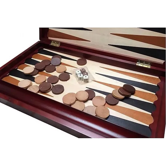 Нарды Madon BACKGAMMON DUZE черный, коричневый, бежевый 48х57 см