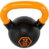 Гиря тренировочная цельная
 с окрашенной ручкой LiveUp Urethane competition kettlebell UAZE5336-12 вес 12кг