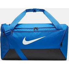 Сумка спортивна Nike NK BRSLA S DUFF - 9.5 41L чорний, синій 51x28х28 см