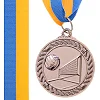 Медаль спортивная с лентой тематическая SP-SPORT Волейбол C-7018 ø5см (Серебряный) Медаль спортивная с лентой тематическая SP-SPORT Волейбол C-7018 ø5см (Серебряный)