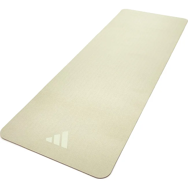 Килимок для йоги Adidas Double Sided Yoga Mat бежевий, темно-рожевий 176 х 61 х 0,6 см