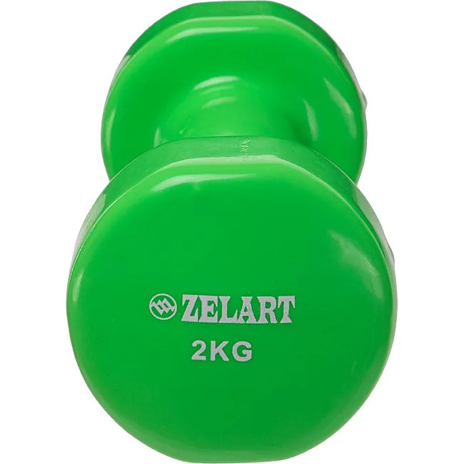 Гантели для фитнеса виниловые ZELART
 Beauty TA-5225-2 2шт 2кг (Бирюзовый)