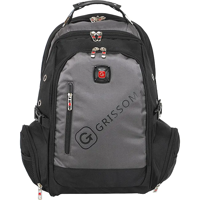 Городской рюкзак GRISSOM GA-6605 24л (Серый)