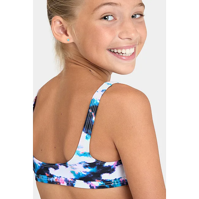 Купальник для девочек Arena TIE AND DYE BIKINI TOP
