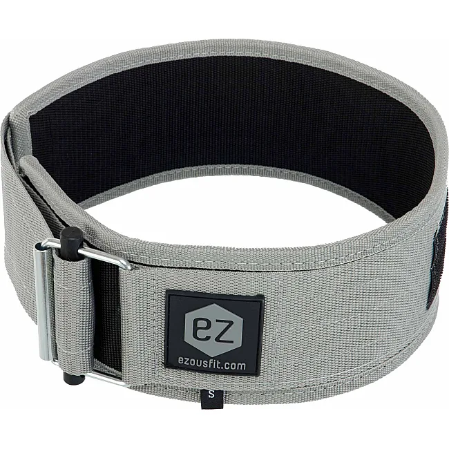 Пояс атлетичний текстильний QUICK LOCKING WEIGHTLITING BELT EZOUS O-02 спинка-10см