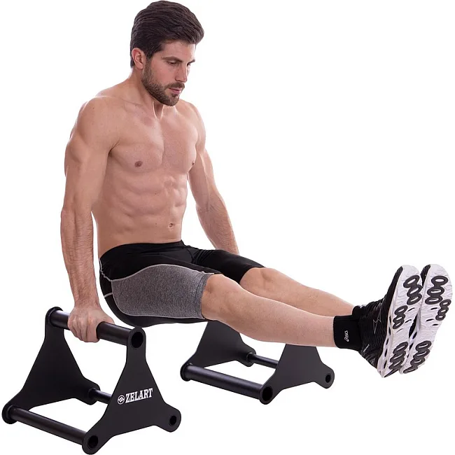 Брусья мобильные паралетсы упоры для отжиманий ZELART
 PUSH-UP BAR TA-2276 2шт 37х33х33см