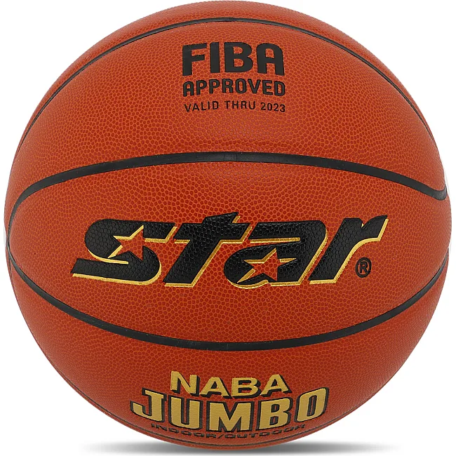 Баскетбольний м'яч
 STAR NABA JUMBO FIBA BB337
 7 (Помаранчевий)