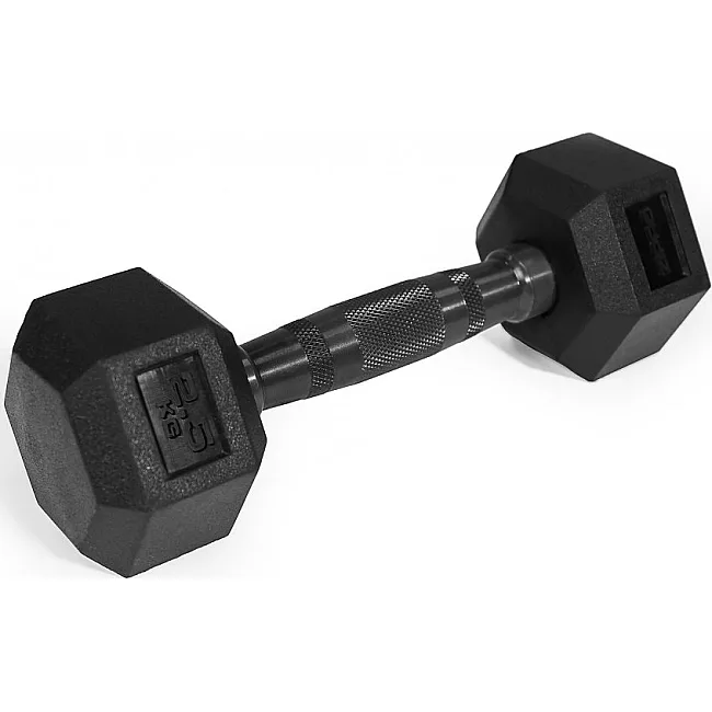 Гантель Zipro Hex прорезиненная 1 х 2,5 кг.