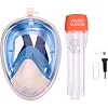Маска полнолицевая для подводного плавания и снорклинга MADWAVE
 FULL-FACE M061908