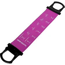 Стрічка-еспандер еластична для фітнесу та йоги з ручками SP-SPORT Pilates Band 8038 (Фіолетовий)