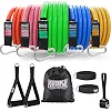 Набір трубчастих еспандерів POWERPLAY PP-4102 Expander Set 5шт. (до 35 кг.)