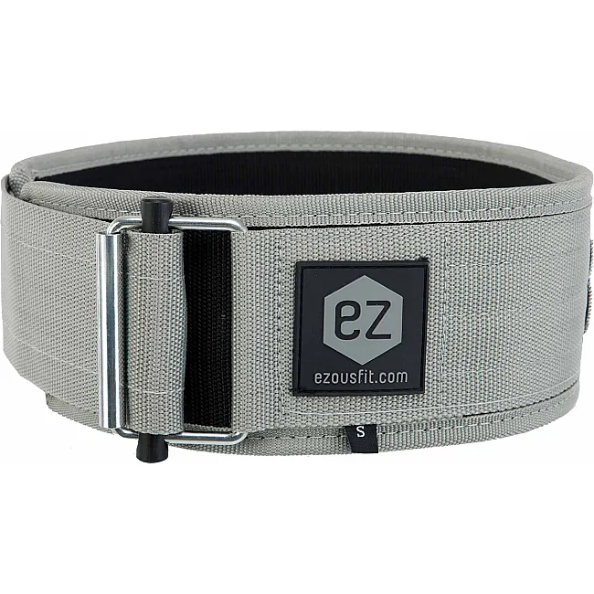 Пояс атлетичний текстильний QUICK LOCKING WEIGHTLITING BELT EZOUS O-02 спинка-10см