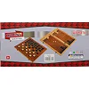 Шахматы шашки нарды 3 в 1 набор настольных игр деревянные SP-SPORT
 S3830
 34см x 34см